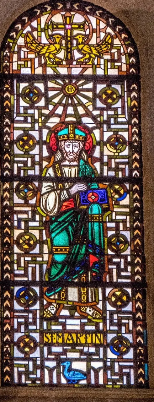 Trier St Martin , Martin mit Ganz