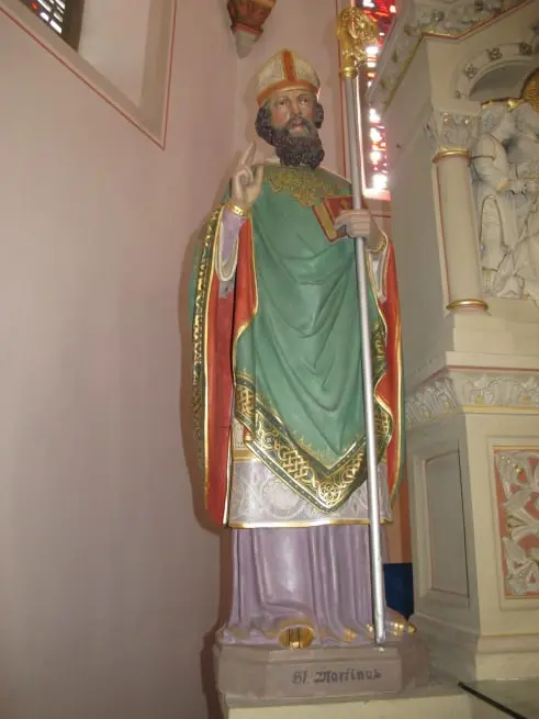 Trier St Martin , Martin mit Ganz